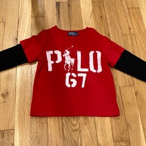Kids Polo Long Sleeve Shirt